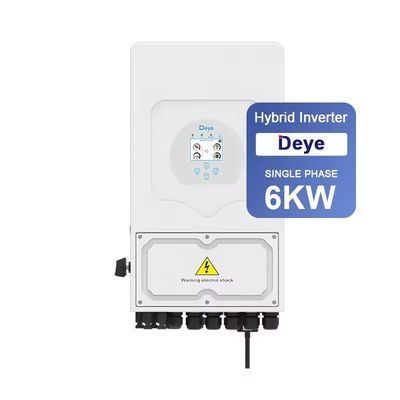 Deye 6kw Inverter SUN-6K-SG03LP1-EU Single Phase EU Version with and IP65 Protection