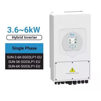 Upgrade Your Solar System with Deye Hybrid Inverter SUN-6K-SG03LP1-EU 6kw Single Phase