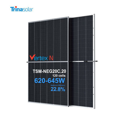 Trina N Type Vertex Solar Module PV Module Solar Panels 620W 625W 630W 635W 640W 645W