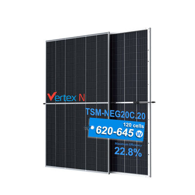 Trina Vertex S TSM-NEG20C.20 Bifacial TOPCon Solar Panel 620W-645W Eu Rotterdam Stock