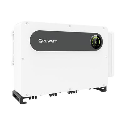 Three Phase DC/AC Inverters Growatt MAX 100-125KTL3-X LV With 5 On Grid Solar System