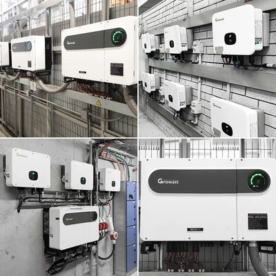 110kw Growatt Max 110KTL3-X2 LV On Grid Solar Inverter with and WIFI/RS485 Communication