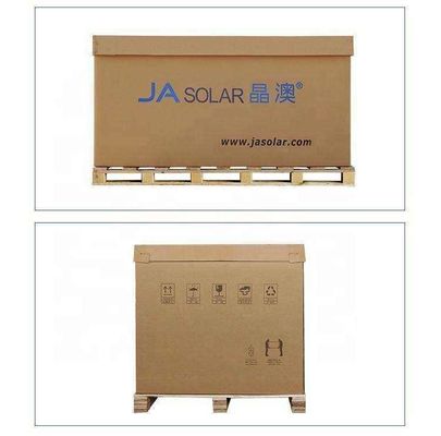 610W JA Mono MBB Half-Cell N-type Bifacial Double Glass PV Module Solar Panel 4mm 2 IEC