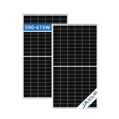 JA 590W 595W 600W Mono Solar Panel 605w 48v Germany 610 Watt 615wp 600w PV Module