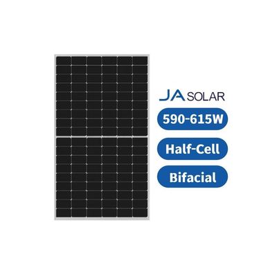 JA Solar Panel 600W 605W 610W 615W 590W 595W 600 Watt Solares Paneles for EU Warehouse
