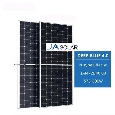 Double Glass Half Cell Bifacial Solar Panel for Solar System IEC ISO TUV Certified