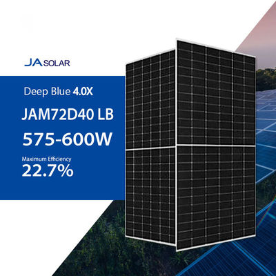 Anodized Aluminium Alloy Frame 22.5% Panel Efficiency N Type 575w to 600w Solar Panel