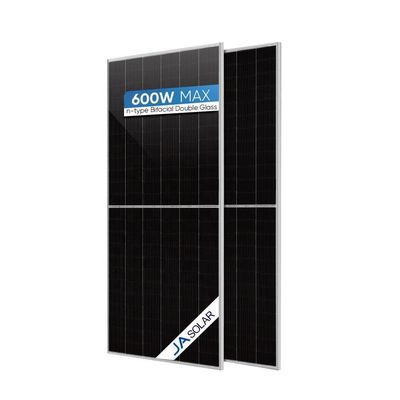 JA Solar N-Type Bifacial Mono Modules 575w 580w 585w 590w 595w 600w CE TUV Certificate