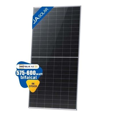 Glass 2.0mm 575W 590W 600W N-Type Bifacial Photovoltaic Module for Roof Installation