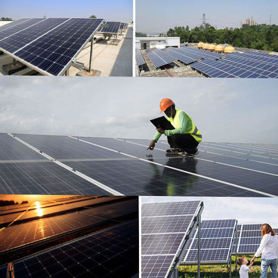 JA Solar Panel Deep Blue 575W 580W 585W 590W 595W 600W Bifacial Double Glass PV Modules