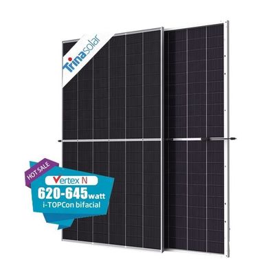Trina Bifacial Double Glass Photovoltaic Solar Panel 620-645W The Home Solar Solution