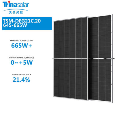 Trina Cell Module Array Set Up Your Own Portable Solar System with 22.5% Efficiency