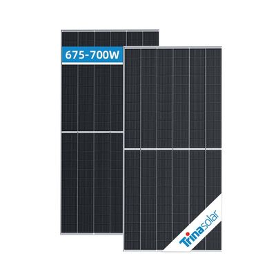 TSM-DEG21C.20 645-665W Bifacial Dual Glass Solar Panel with IP68 Rated Junction Box