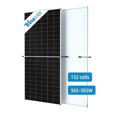 565W 570W 575W 580W 585W Half Cut Solar Pv Modules with Anodized Aluminium Alloy Frame