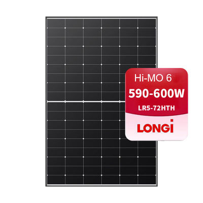Longi Himo 6N-Type Solar Panel 595Watt for and Sustainable Photovoltaic Solar Modules
