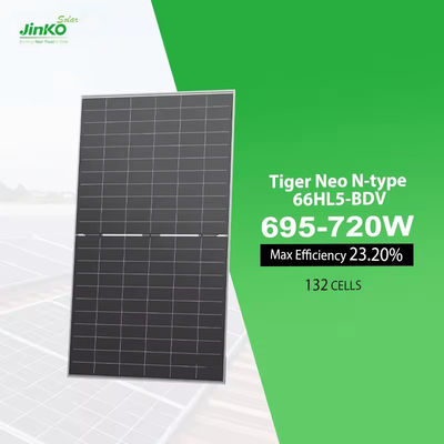 IEC Class C Tiger Neo N-type 66HL5-BDV Bifacial Solar Panel 695W 700W 705W 710W 715W 720W