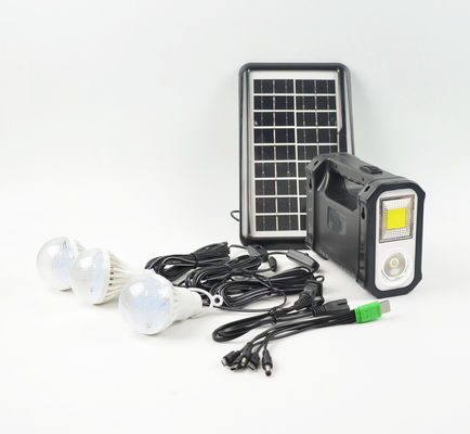 Hot Sale Battery Solar Generator Lighting System Kit Outdoor Camping Fishing Power Outage Home Emergency Power Supply