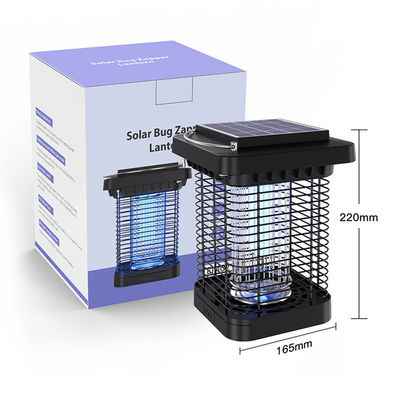 Solar LED Bug Light UV365 One Light Dual Use Extreme Power Saving Night Light Solar Power DC Charging Indoor Outdoor Bug Zapper