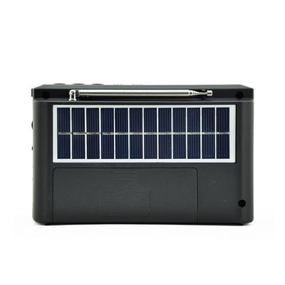 New  BT USB Torch Battery Solar Panel Charger Computer Wireless Speaker Portable with AM FM SW Radio