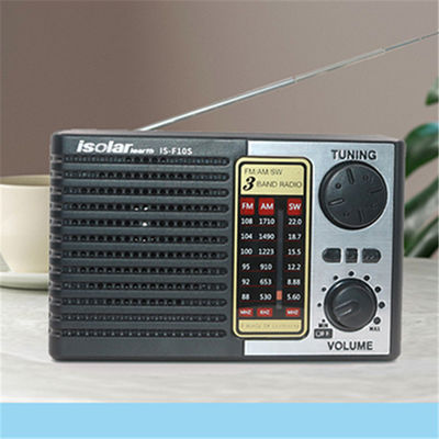 Portable Rechargeable Usb Home Wireless Speaker AM FM SW Multi Band Radio with Speaker LED Light Solar Panel