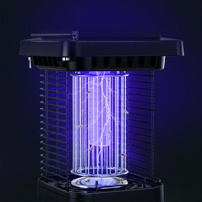 Solar Bug Zapper Outdoor & Indoor Mosquito Zapper Waterproof Fly Trap Portable Electric Mosquito Killer with LED Light for Home