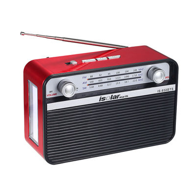Solar Panel Charging Usb Tf Music Player Fm Am Sw 3 Band Radio with BT Popular in Southeast Asia and South America