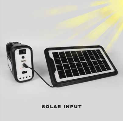 4500mAh Battery Solar Powered Portable Led Bulb Lights Flashlight Solar Handheld Spotlight Emergency Lights