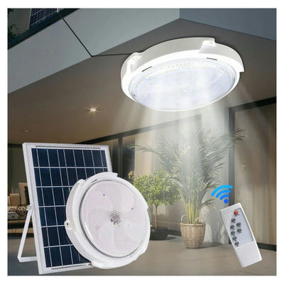 New Design High Power 100w 200w 300w Three Light Color Changeable Remote Control Led Solar Ceiling Light Indoor House