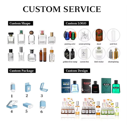 Free Sample 50ml Cologne Men's Perfume Aromatic Woody Spray Bottle Glass Perfume Eau De Parfum Perfume Bottle With Lids