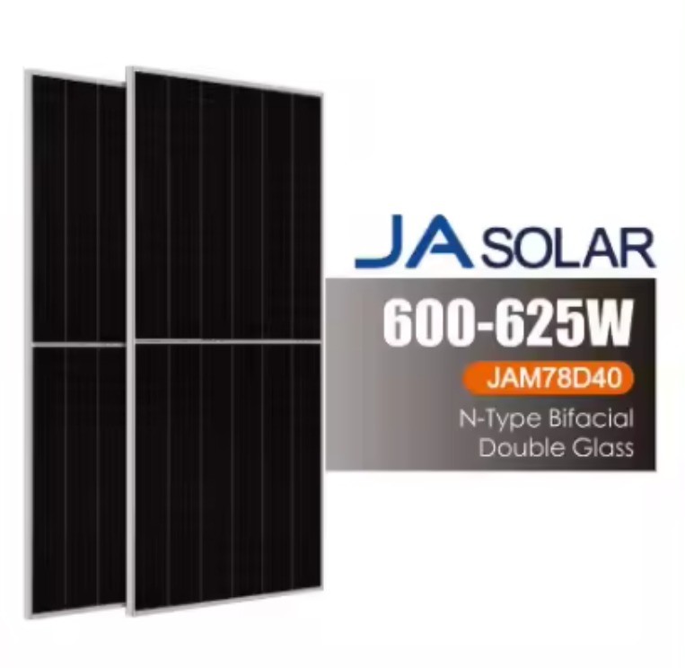 Jam Panel JA Solar JAM66D45-600-625/lB 625W N-Type Solar Panels and Affordability ...